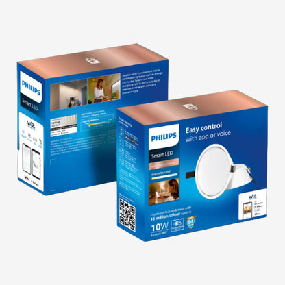 Philips Wiz 10W Smart AURA Downlight White Ambiance